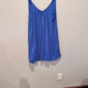 NWT Elan Cover Up Tank Dress, Medium, Royal Blue, Beach Summer Vacation Resort